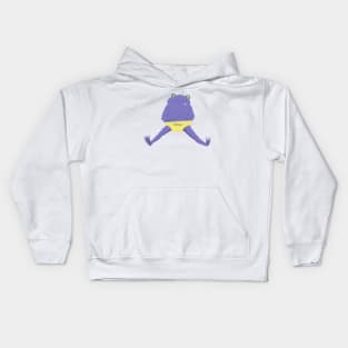 Badass Frog by Thea Kids Hoodie